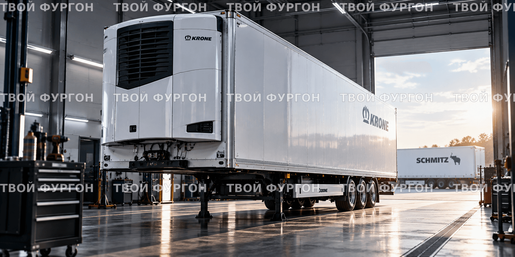 Коммерческие фургоны на сервисной площадке Твой Фургон